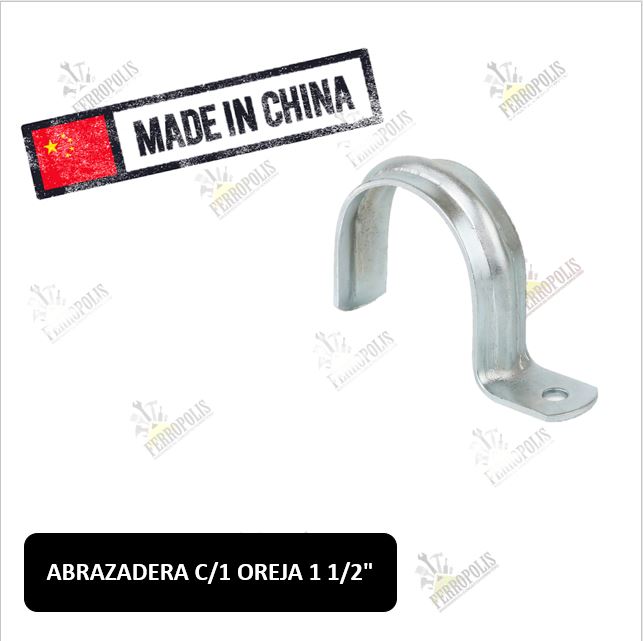 [AGT-009] ABRAZADERA 1 1/2 SIN FIN C/PERNO